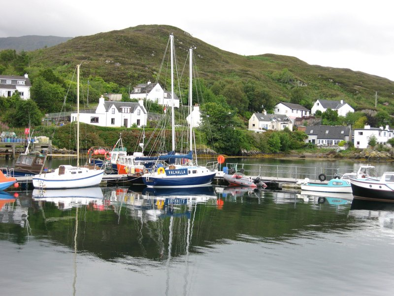 Picturesque bay on the Isle of Skye