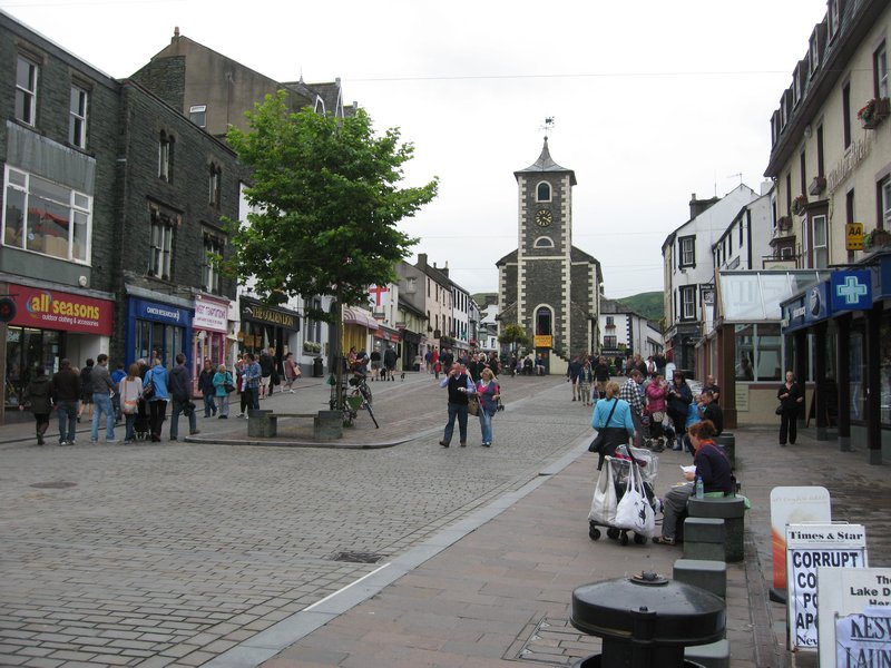The central square at Keswick