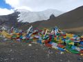 More prayer flags at the glacier