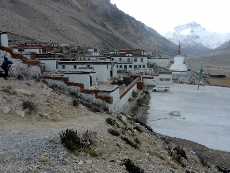 Rongphu Monastery - site for the iconic Everest sunrise photos
