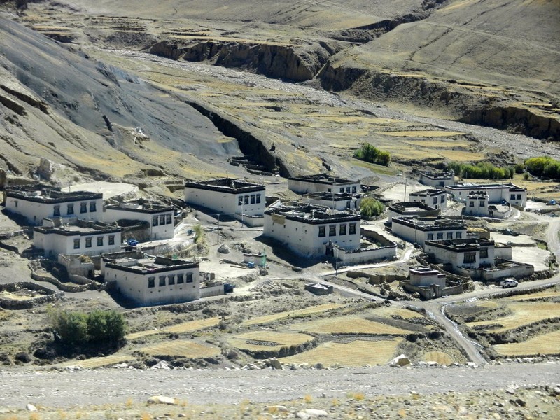 Typical Tibetan village