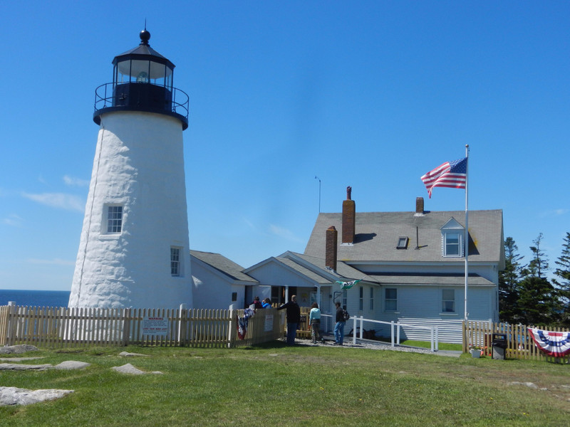 Lighthouse at Pemaquid Point