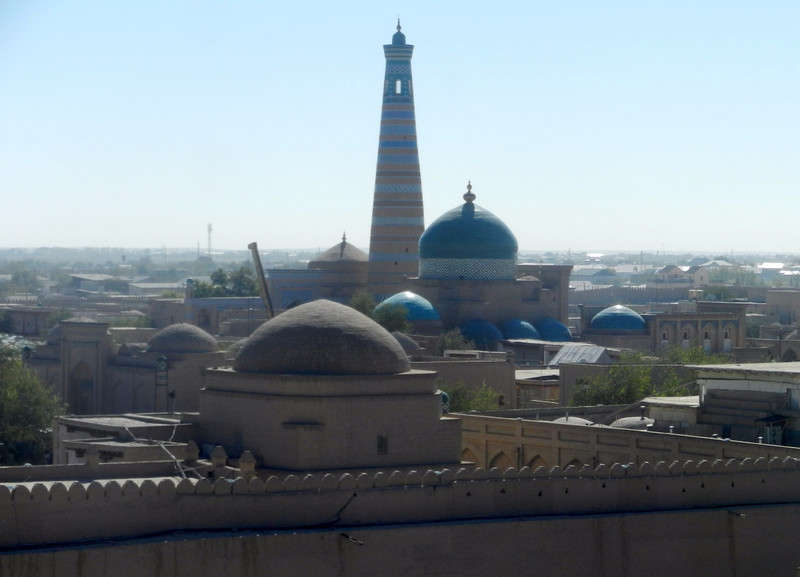 Khiva panoramic shot