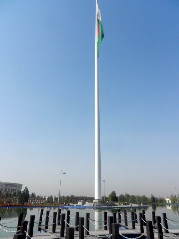 Bayrak - the World's Tallest Flagpost, Dushanbe