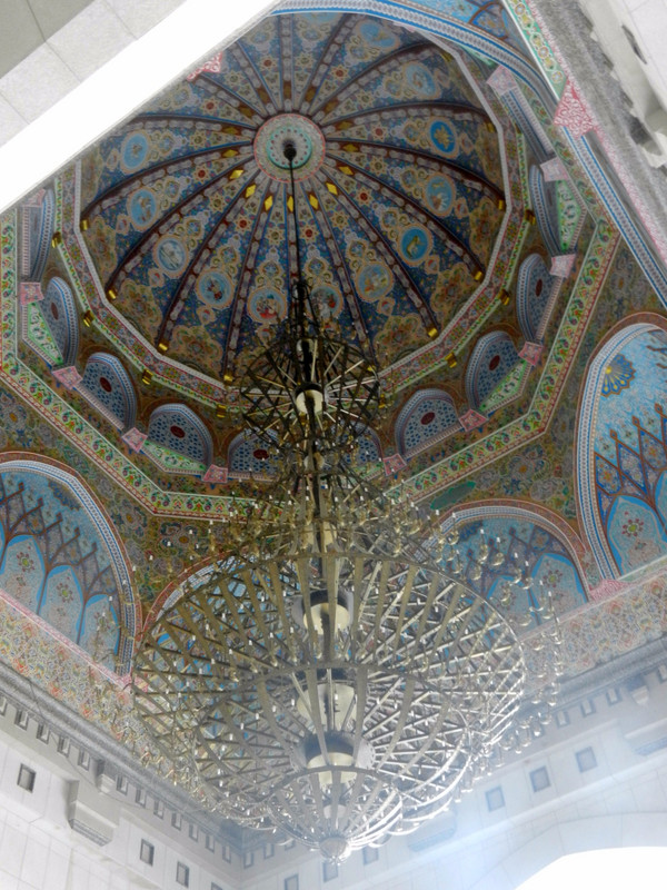 Mosaic roof in Navruz Palace