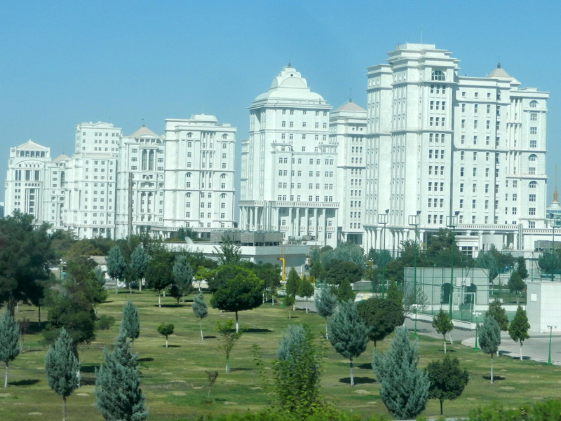 No slumming it up these days in Turkmenistan