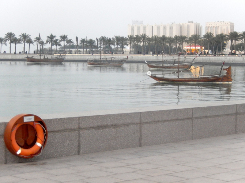 Panoramic view across the Corniche