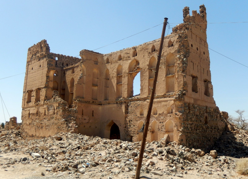 Church ruins at Al Munisifeh