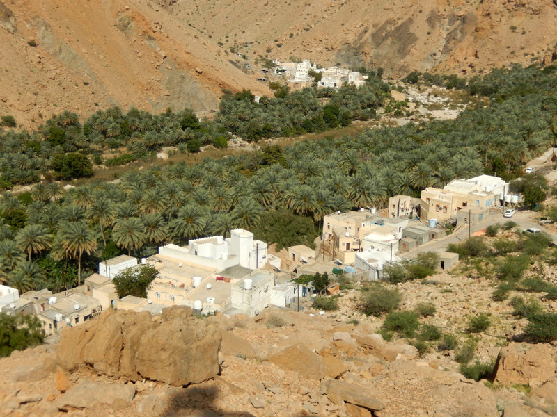 Typical Omani oasis village ...