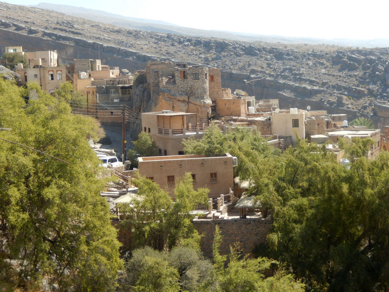 The ancient village of Misfat Al Abriyeen 