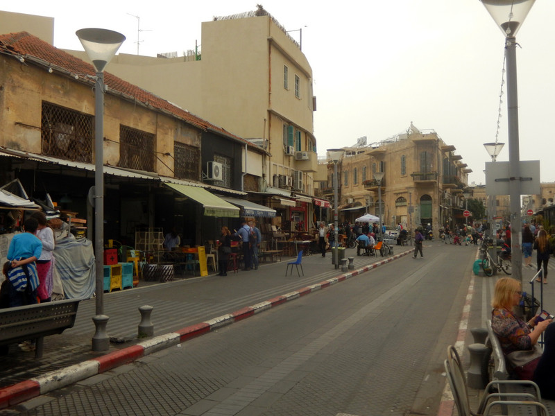Typical street scene in old Jaffa