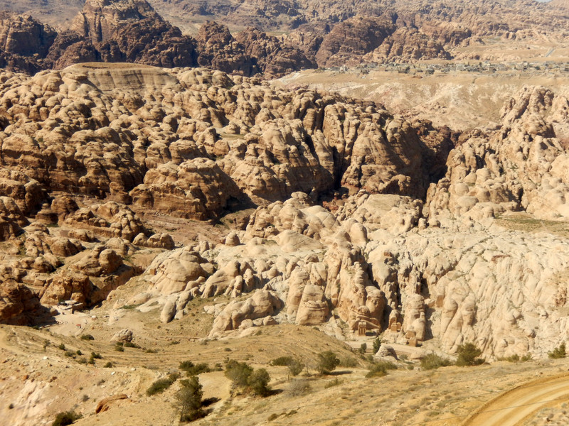 Panoramic view of the Petra complex