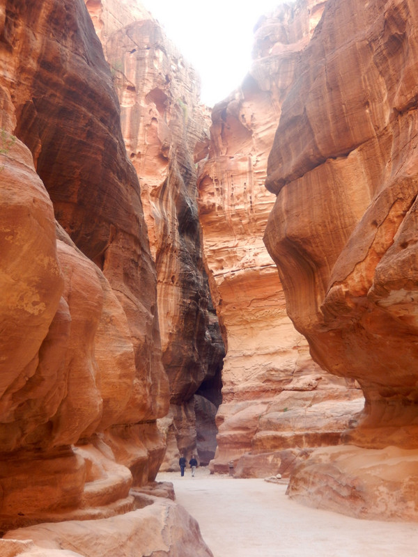A section of the Siq