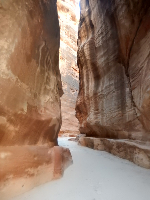 Empty section of the Siq