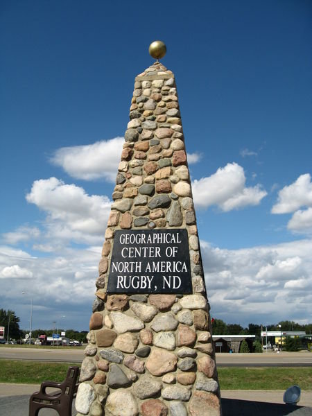 Geographical Center of North America - Rugby, ND