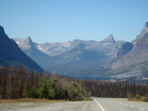 East Side of the GNP looking Over St. Mary Lake