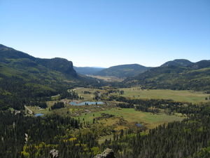 Valley South of Wolf Creek Pass