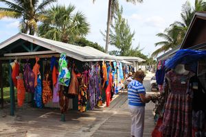 One of the markets - Grand Bahama Island