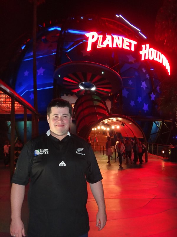 Jahan at Planet Hollywood, Orlando