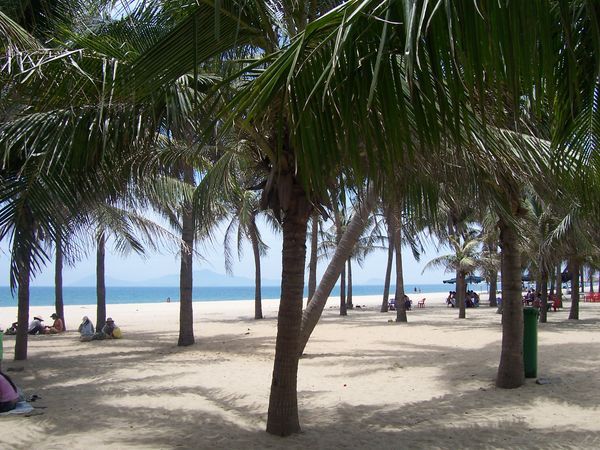 beautiful beach at Hoi An