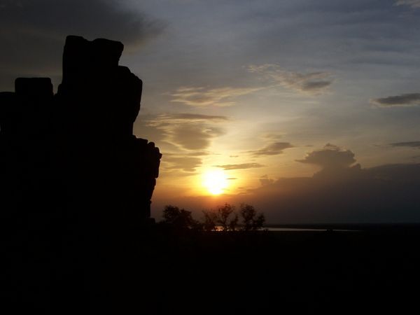 Sunset over Ankor