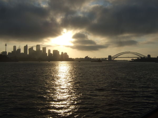 Sydney at sunset