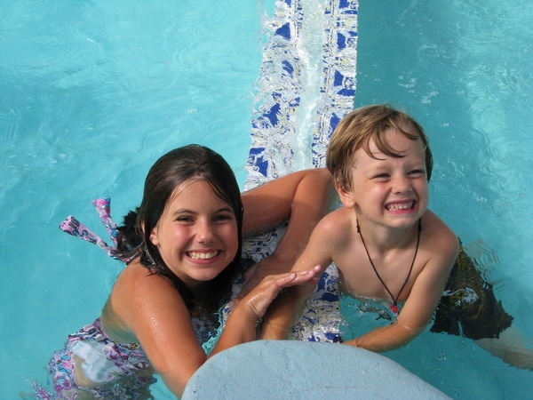 pool time along the coast - El Salvador