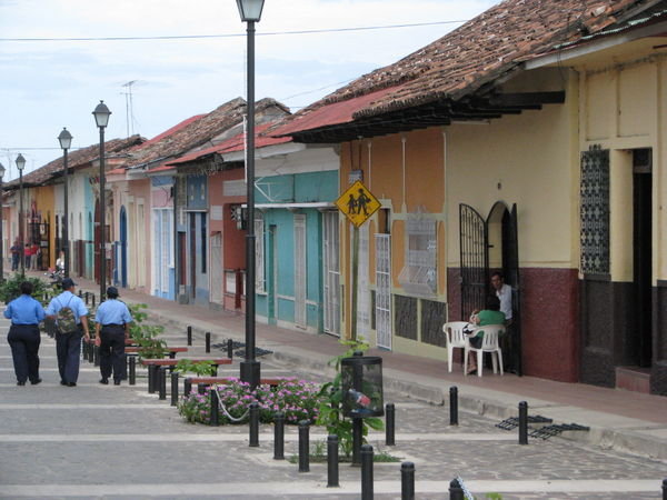 typical street in central Granada