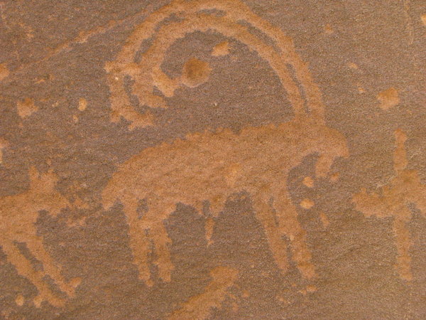 rock engraving at Jubbah