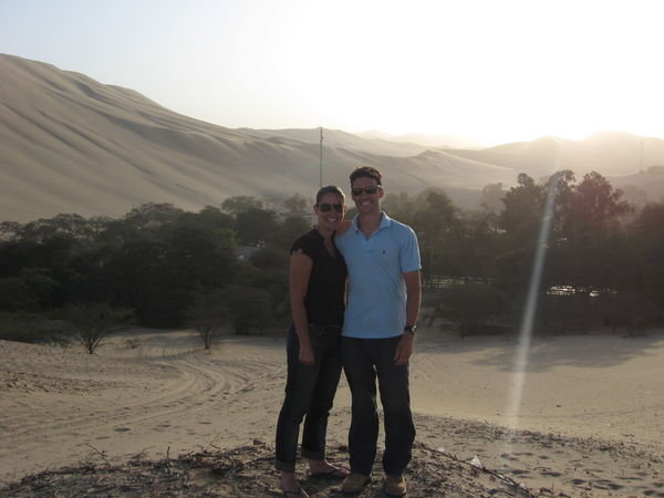 Our first view of Huacachina