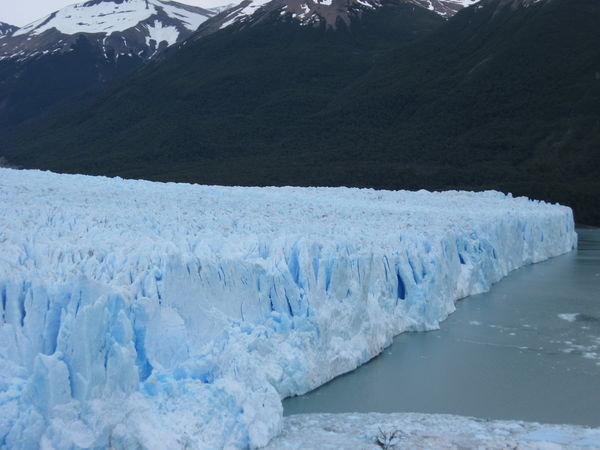 North face of Perito Noreno Glacier