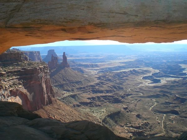 Canyon Lands view from Mesa Arch