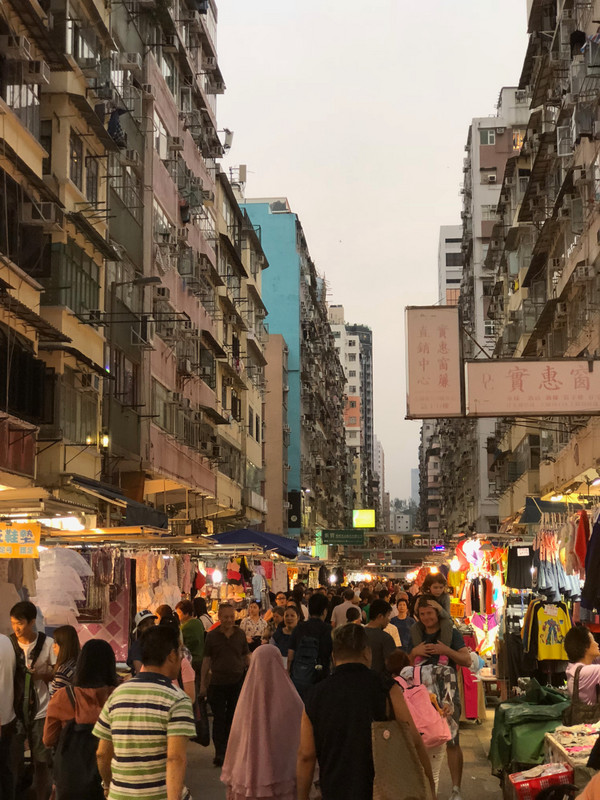 Still a Crowded Street Market