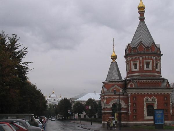 The Church next to ulitsa Kirova.