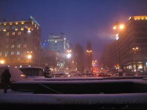 Kiev in the evening.