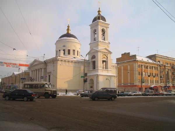 A church on Tverskoi Prospekt.