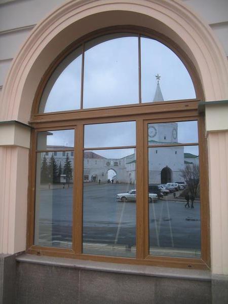 Reflection from the museum of Tatar culture.