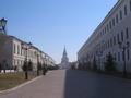 Variations on a theme: the Kazan kremlin, and the clocktower at the entrance.
