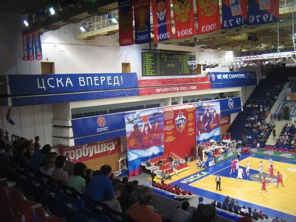 CSKA Moscow, basketball.