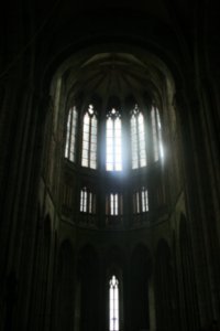 Inside the main Abbey Church