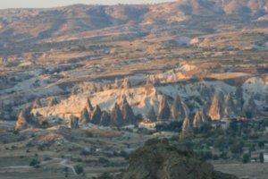 Goreme Valley from above