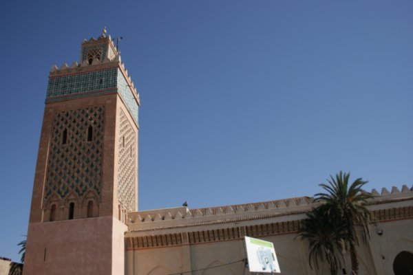 Outside the Saadian Tombs