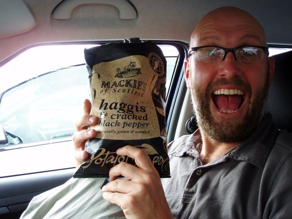 Haggis Chips ... not bad actually!