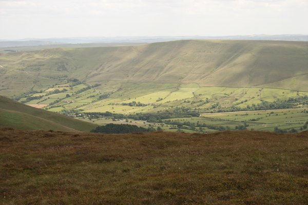 view down to the Hope Valley