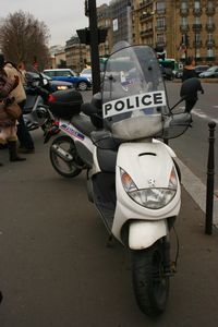 Police scooters how cute