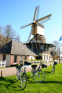 Our first windmill ... with bikes