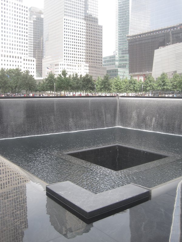 One of the 911 Memorial Pools 