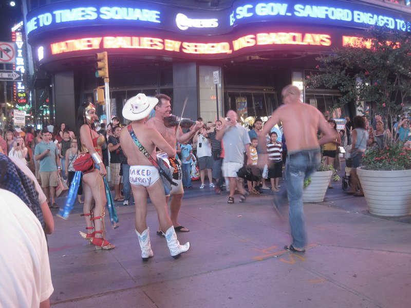 Naked Cowboy & Friends