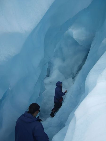 Into the Ice cave