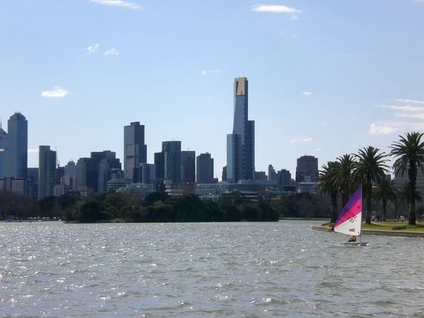 View from Albert Park